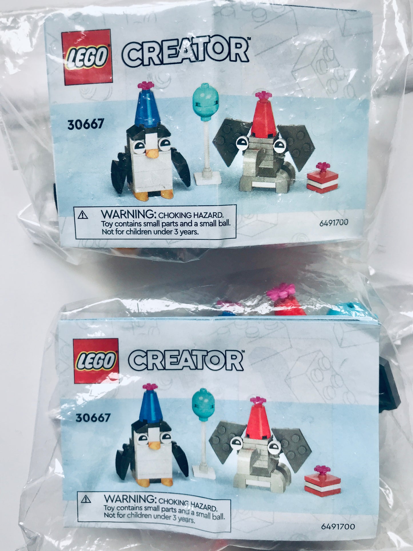 2 LEGO Creator Birthday Sets, Retails $11.98