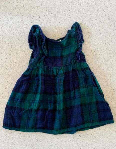 H&M Plaid Dress (12-18m) , Kids 18 Month (12-18M)