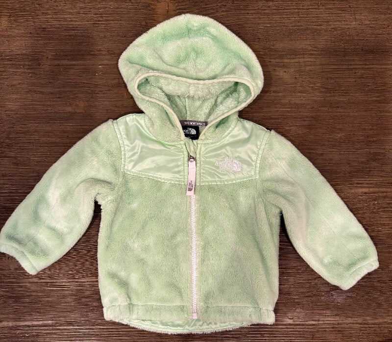 North Face Baby Zip-Up, Retails $55, Kids 9 Month (6-9M)