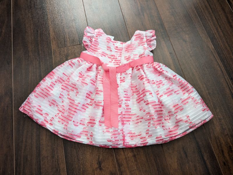 Pink heart party dress 12m, Kids 12 Month (9-12M)