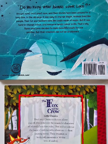 Raven & Loon and Fix & Crow picture books