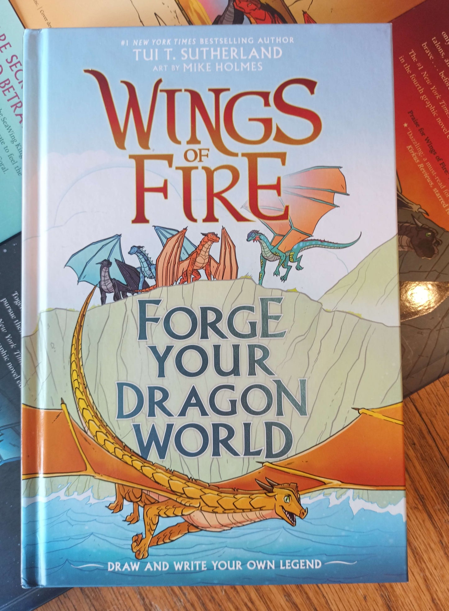 Wings of Fire Graphic Novel Collection #1-6 + Journal 'Forge Your Dragon World'
