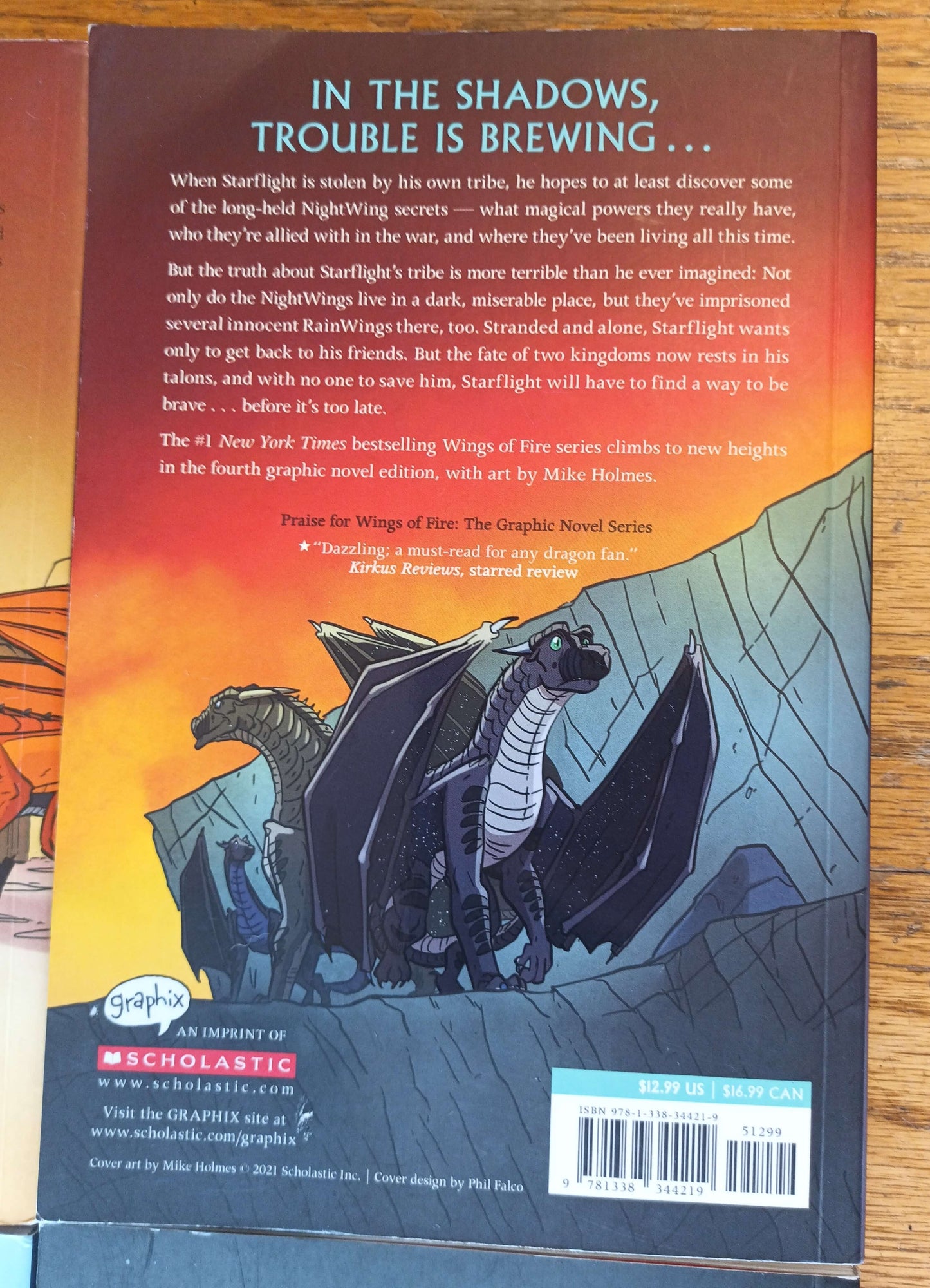 Wings of Fire Graphic Novel Collection #1-6 + Journal 'Forge Your Dragon World'