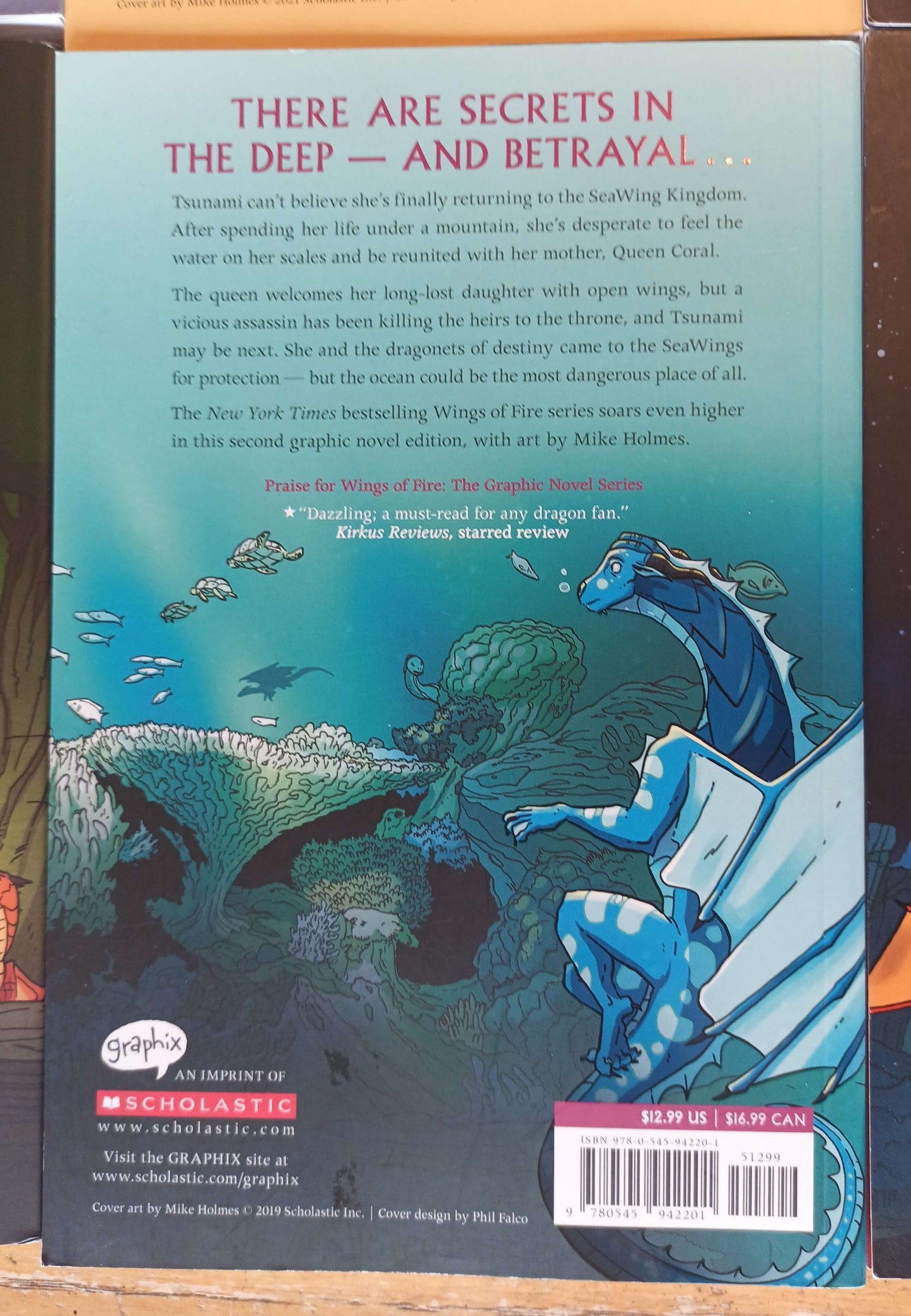 Wings of Fire Graphic Novel Collection #1-6 + Journal 'Forge Your Dragon World'