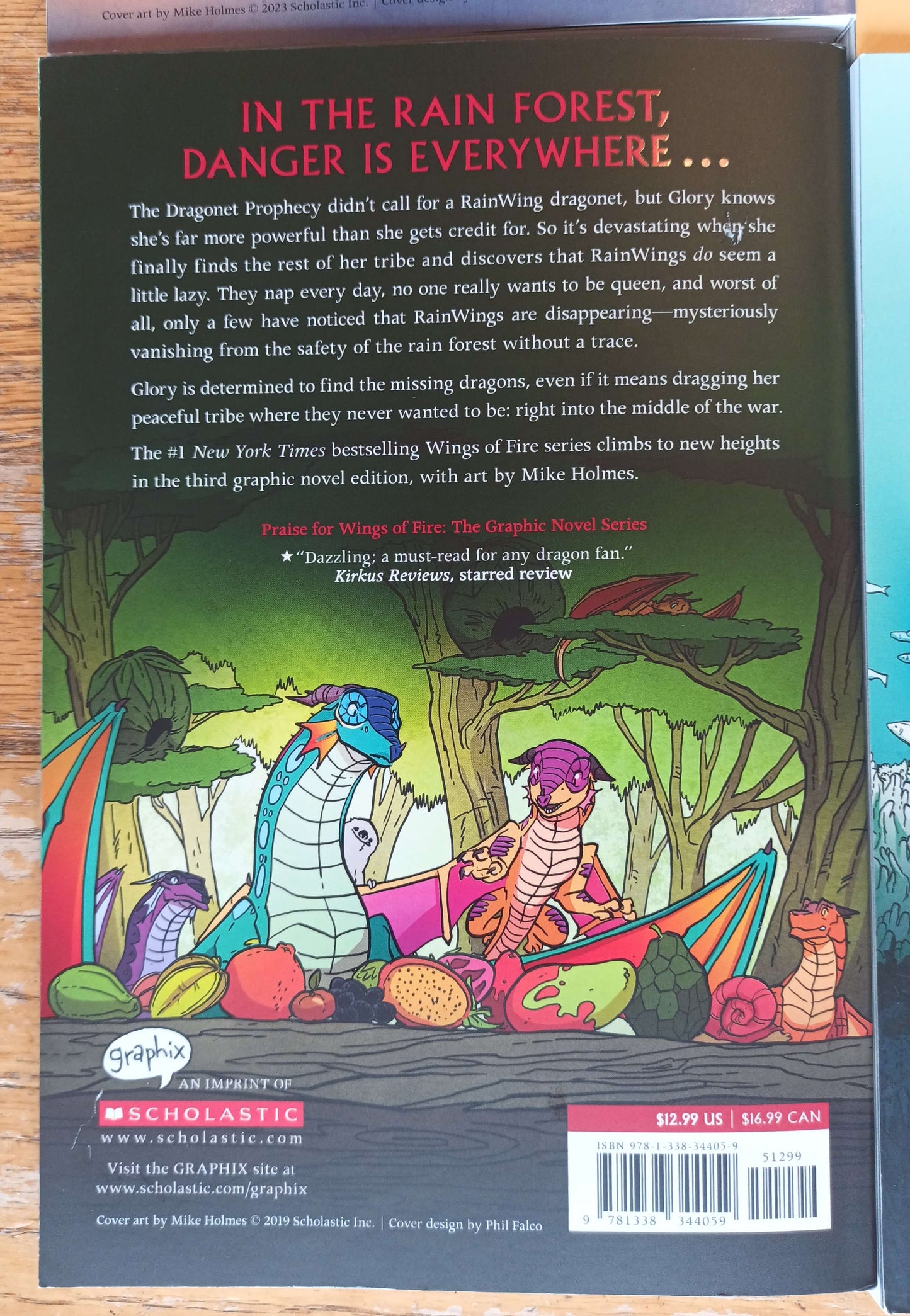 Wings of Fire Graphic Novel Collection #1-6 + Journal 'Forge Your Dragon World'