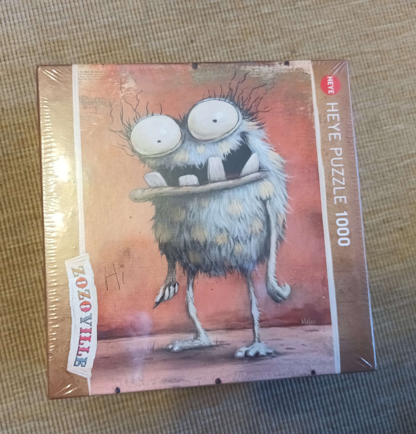 Heye Zozoville - Monsta Hi! 1000pc Puzzle - New in Packaging