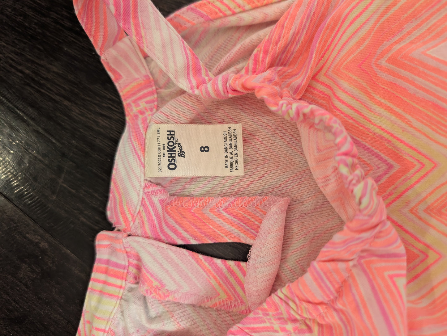 Oshkosh Size 8 Girls Romper, Kids 7 & 8 (small)