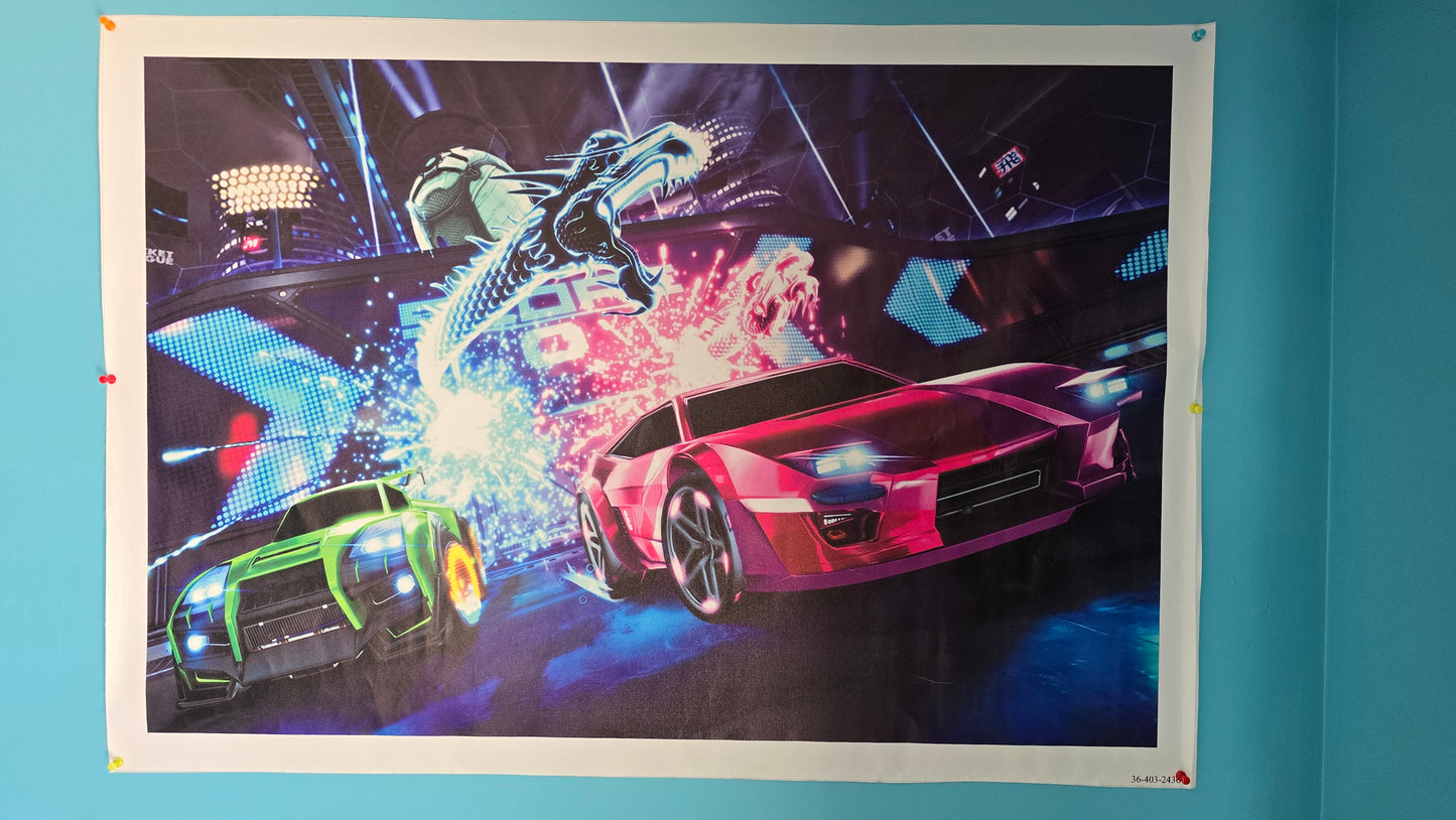 Rocket League Poster - high quality