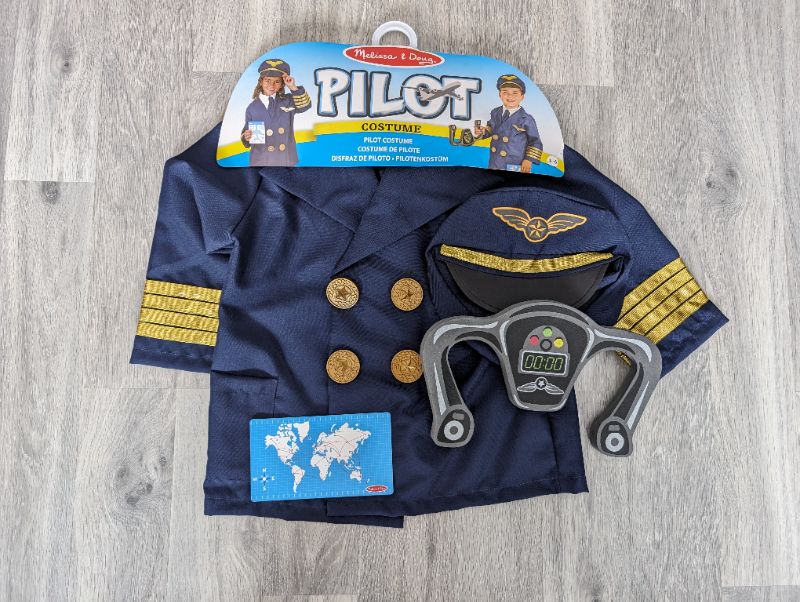 Pilot Role Play Costume Set, 3-6 years, MSRP: $40