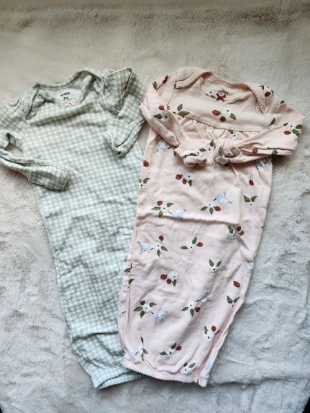 2 pack sleep gown, Kids 3 Month (0-3M)