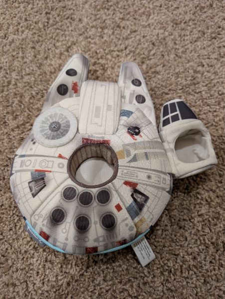 Star Wars Han Solo and Chewbacca in Millennium Falcon Plush Set