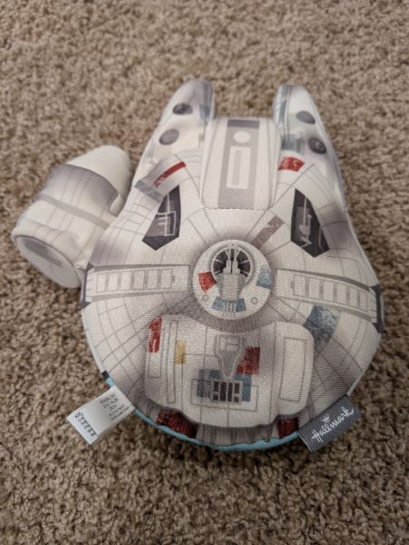 Star Wars Han Solo and Chewbacca in Millennium Falcon Plush Set