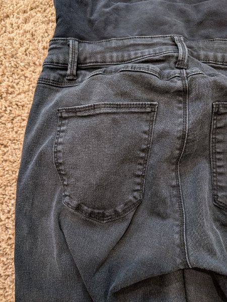 Ripe Black Denim Maternity Jeans-Medium, MSRP: $110, Maternity M (8-10)