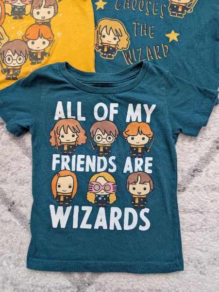 3 Pack Harry Potter Shirts, 18M, Kids 18 Month (12-18M)