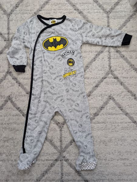 2 Sleepers, 24M, Batman & Red Stripe, Kids 24 Month (18-24M)