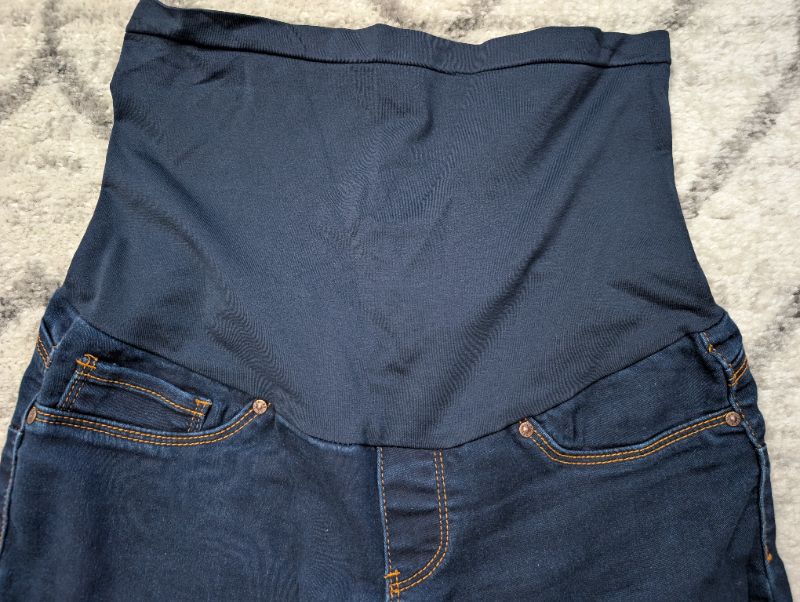 Bella Vida Dark Blue Maternity Jeans, Medium, Maternity M (8-10)