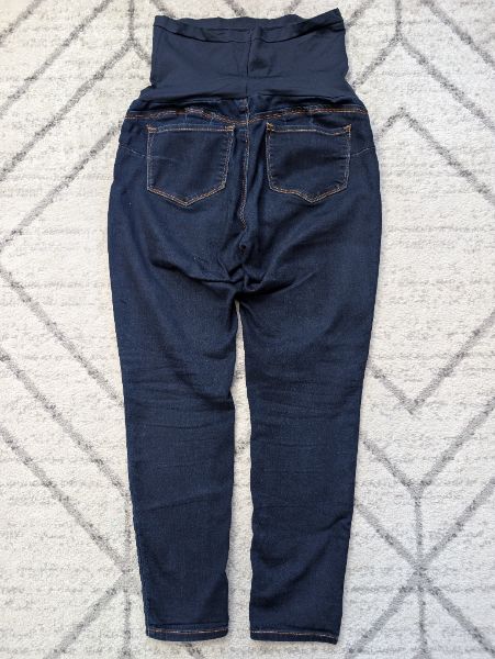 Bella Vida Dark Blue Maternity Jeans, Medium, Maternity M (8-10)