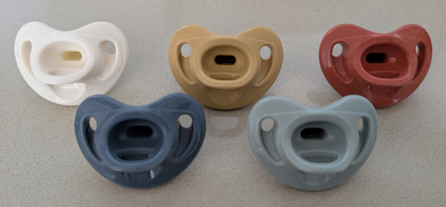 Nuk Comfy Orthodontic Pacifiers, 0-6M, 5 Pack
