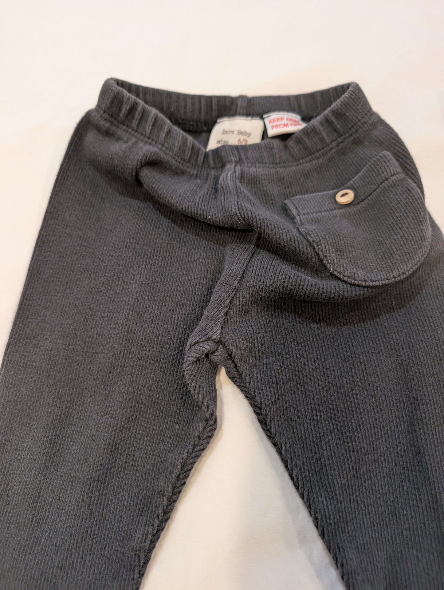 2 Pairs, 6-9M Leggings, Zara & Baby Gap, Kids 9 Month (6-9M)