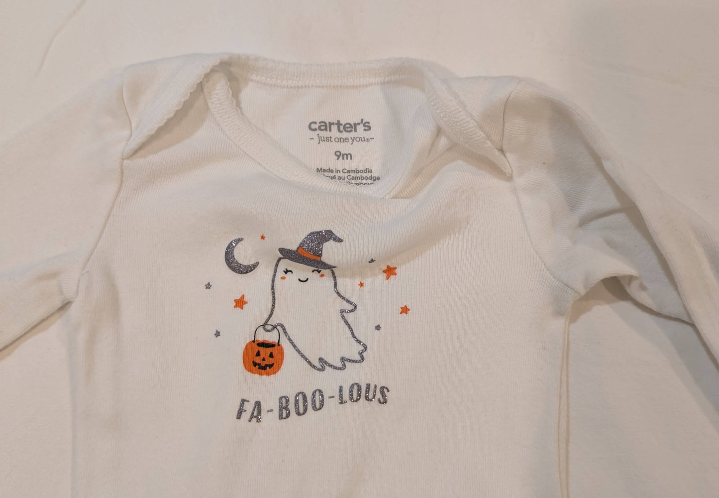 "Fa-Boo-Lous" Halloween Tutu Outfit, 9M, Kids 9 Month (6-9M)