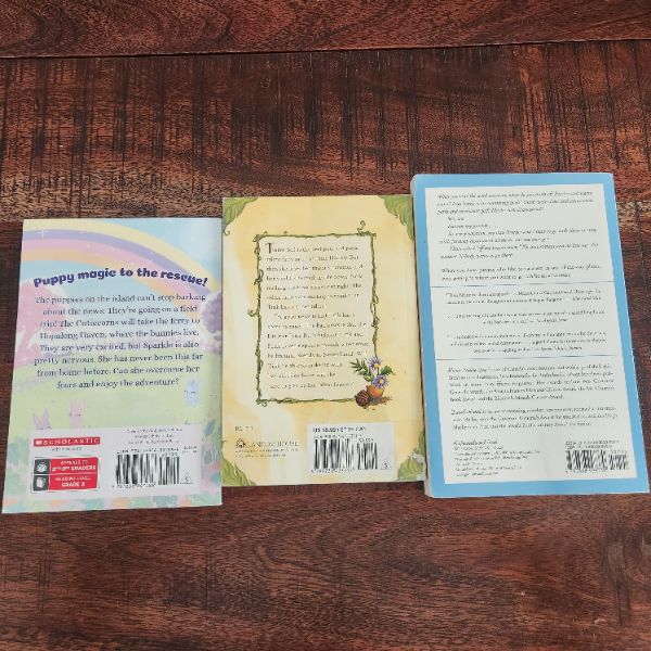 Girls chapter books, first chaper books, age 5-10