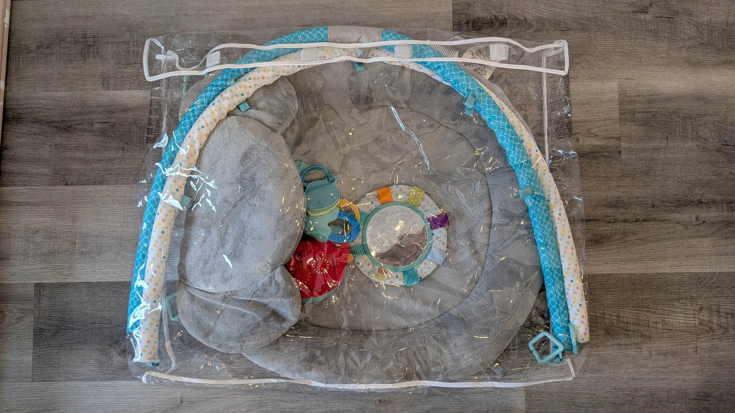 Bright Starts Elephant Activity Playmat Discovery Gym