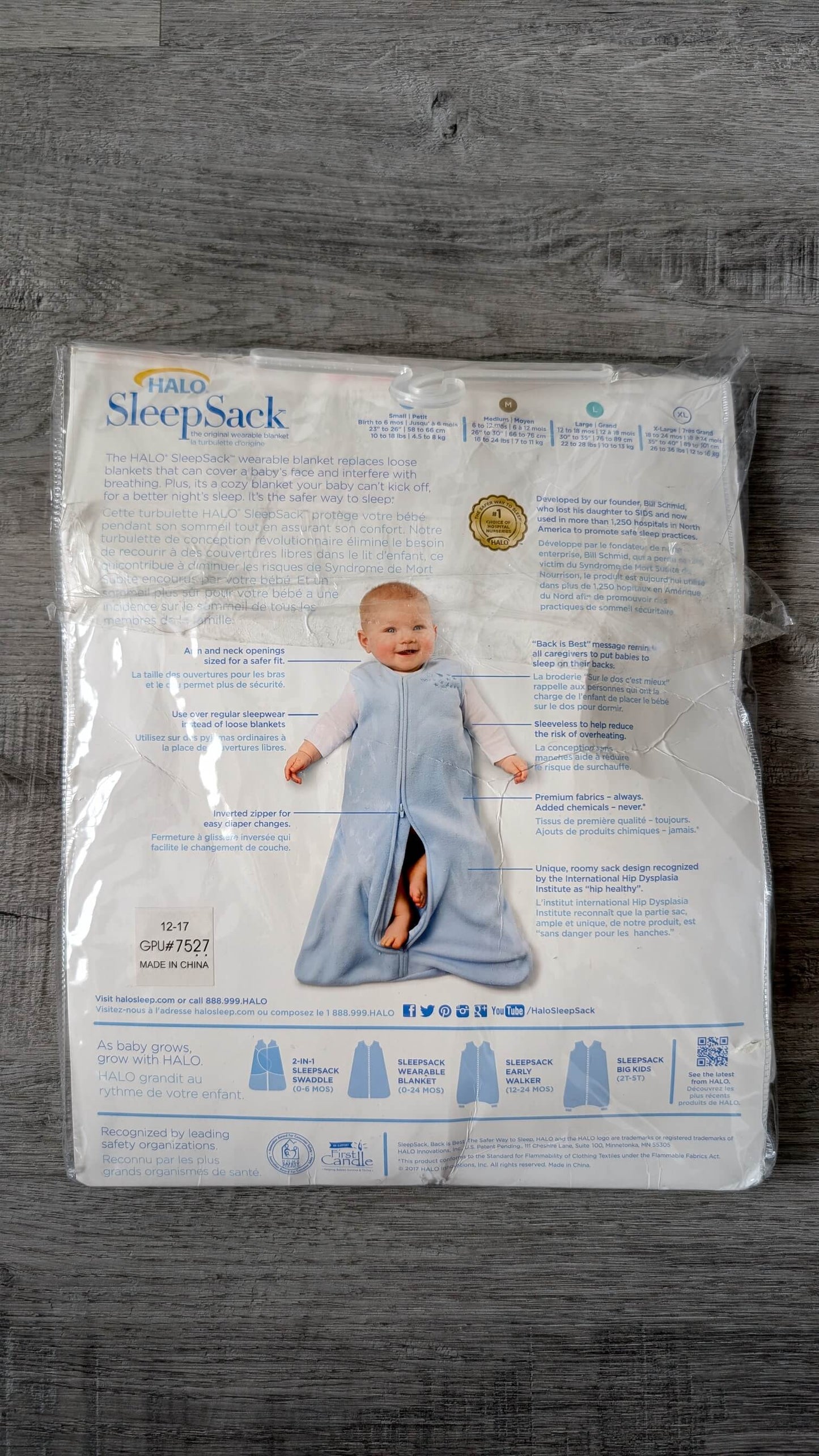 Halo Sleep Sack TOG 0.5 (0-6 months), 0-6 Months (Small)