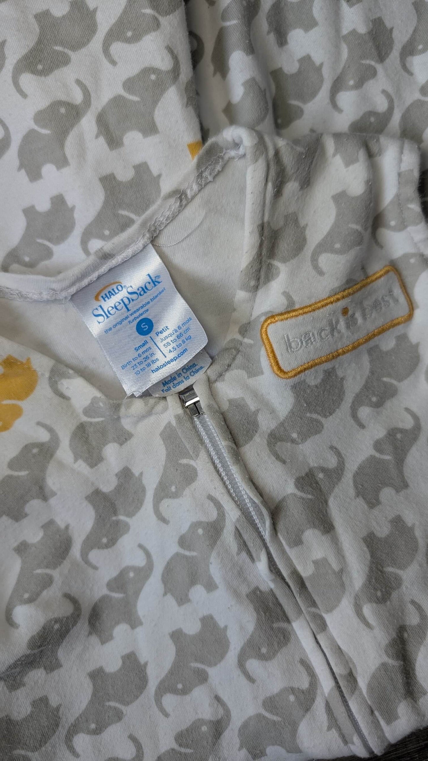 Halo Sleep Sack TOG 0.5 (0-6 months), 0-6 Months (Small)