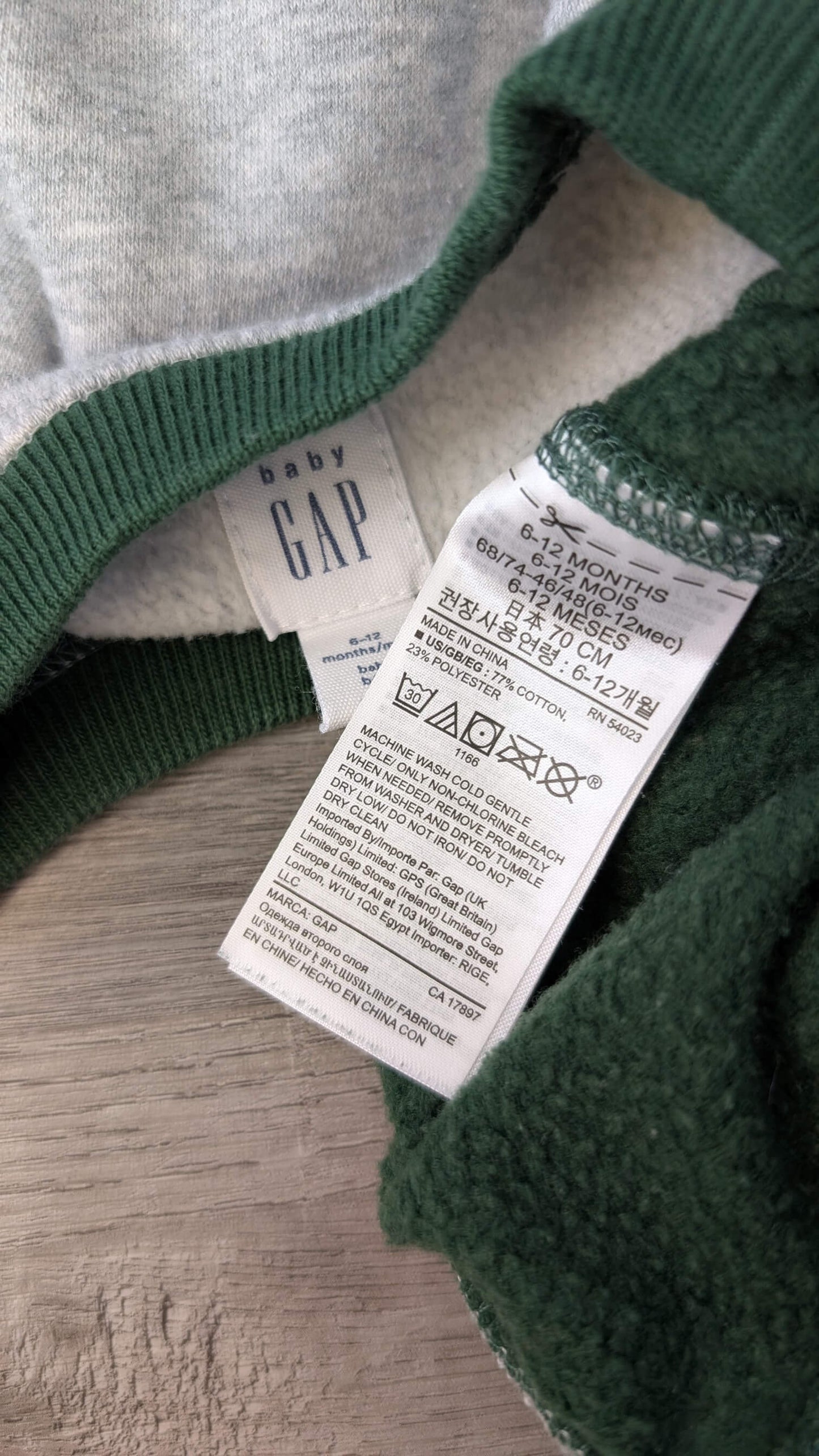 Gap Wild One matching sweats 6-12m, Kids 12 Month (9-12M)