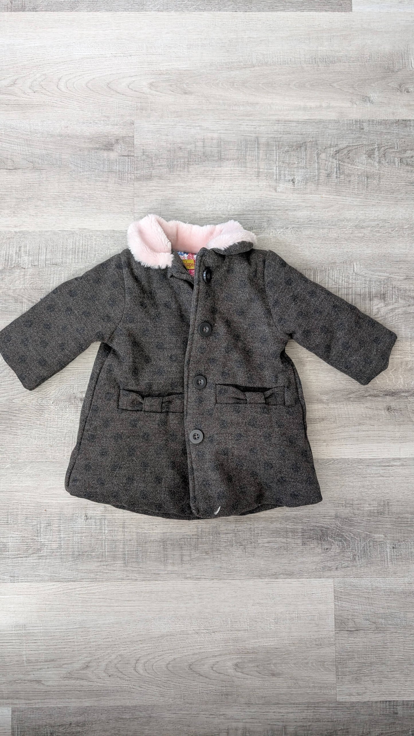 Penelope Mack Coat 12m, Kids 12 Month (9-12M)