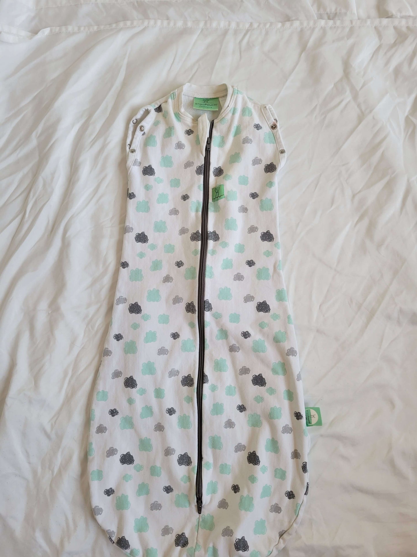 Ergo pouch Sleep sack- Tog 1 - 3-12 months, 0-6 Months (Small)