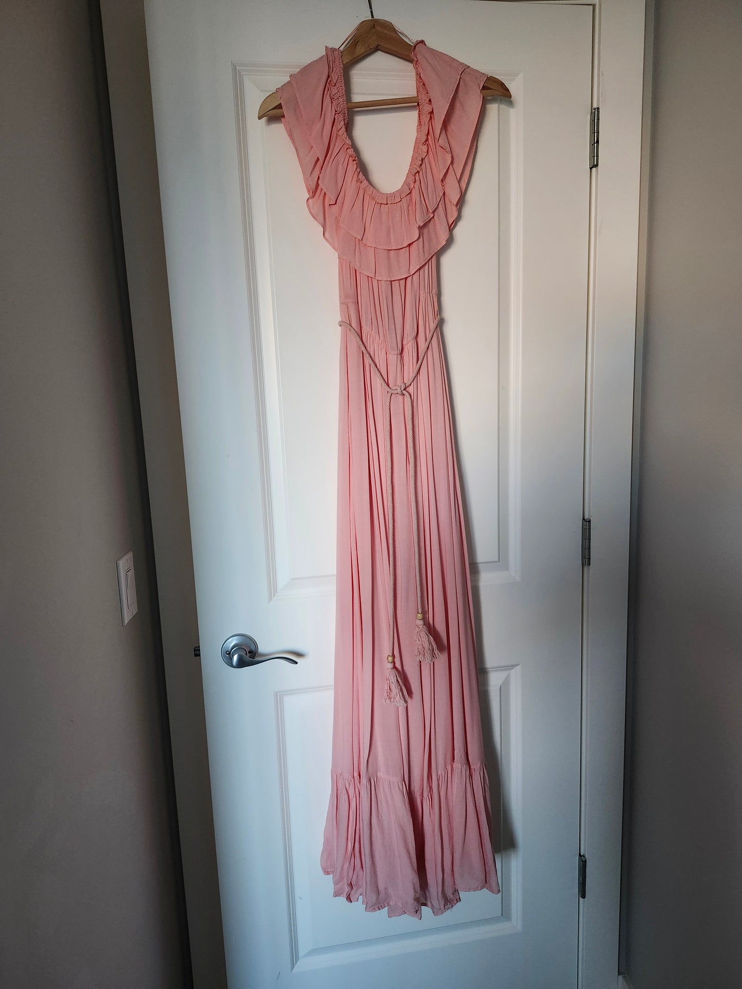 Pink Blush Maternity Dress, Maxi, Pink, Large, NWT, Maternity L (12-14)