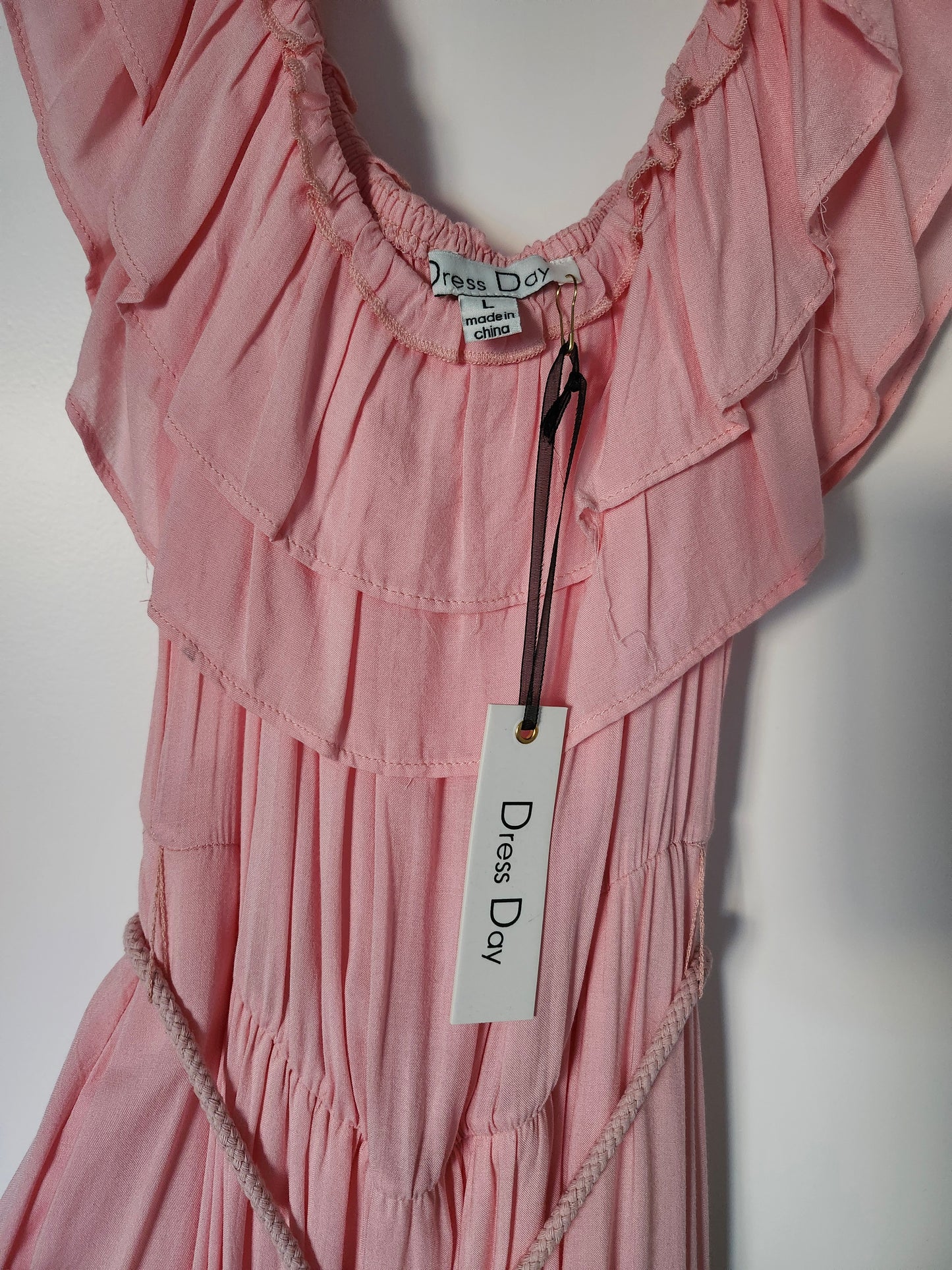 Pink Blush Maternity Dress, Maxi, Pink, Large, NWT, Maternity L (12-14)
