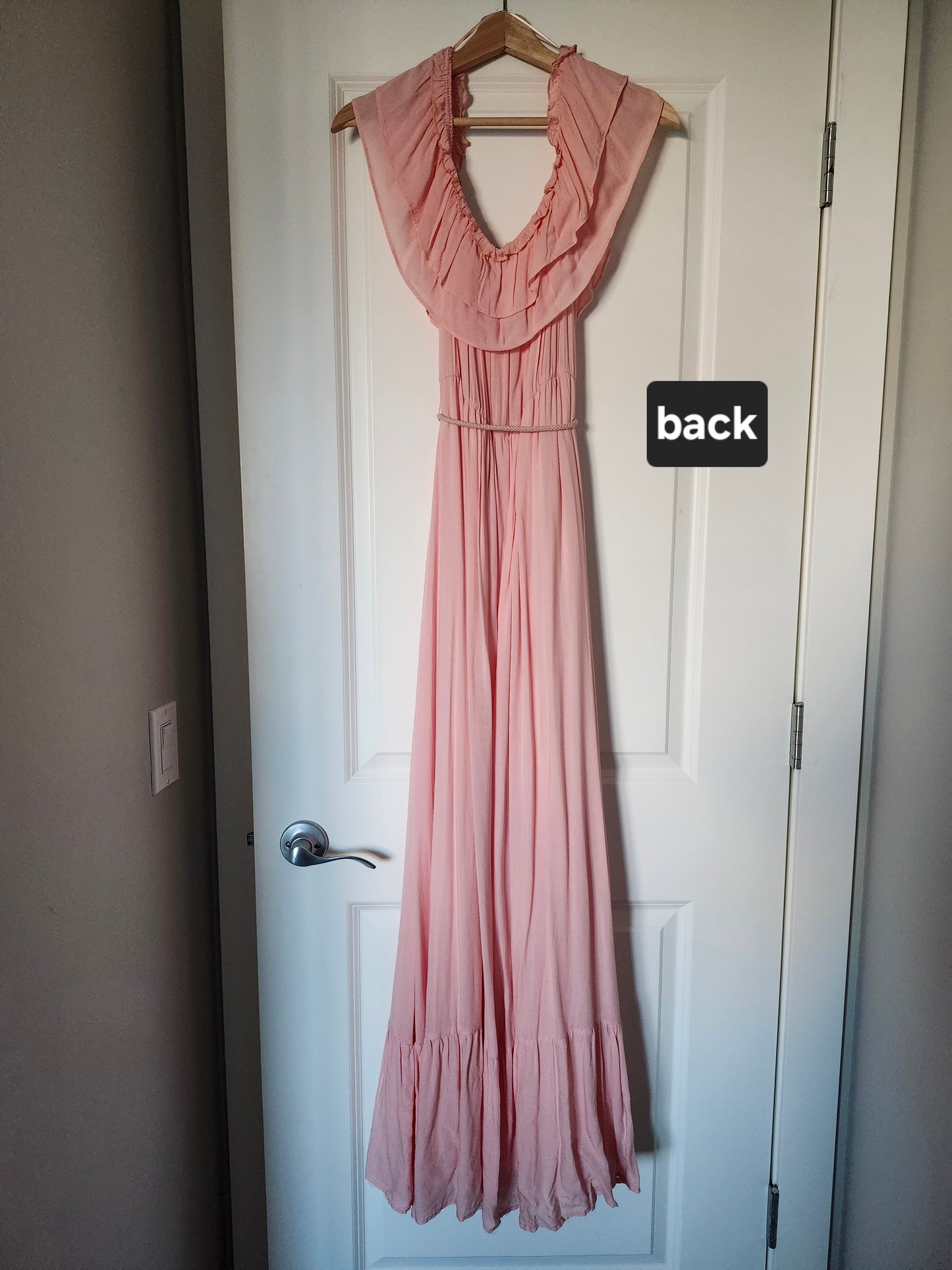Pink Blush Maternity Dress, Maxi, Pink, Large, NWT, Maternity L (12-14)