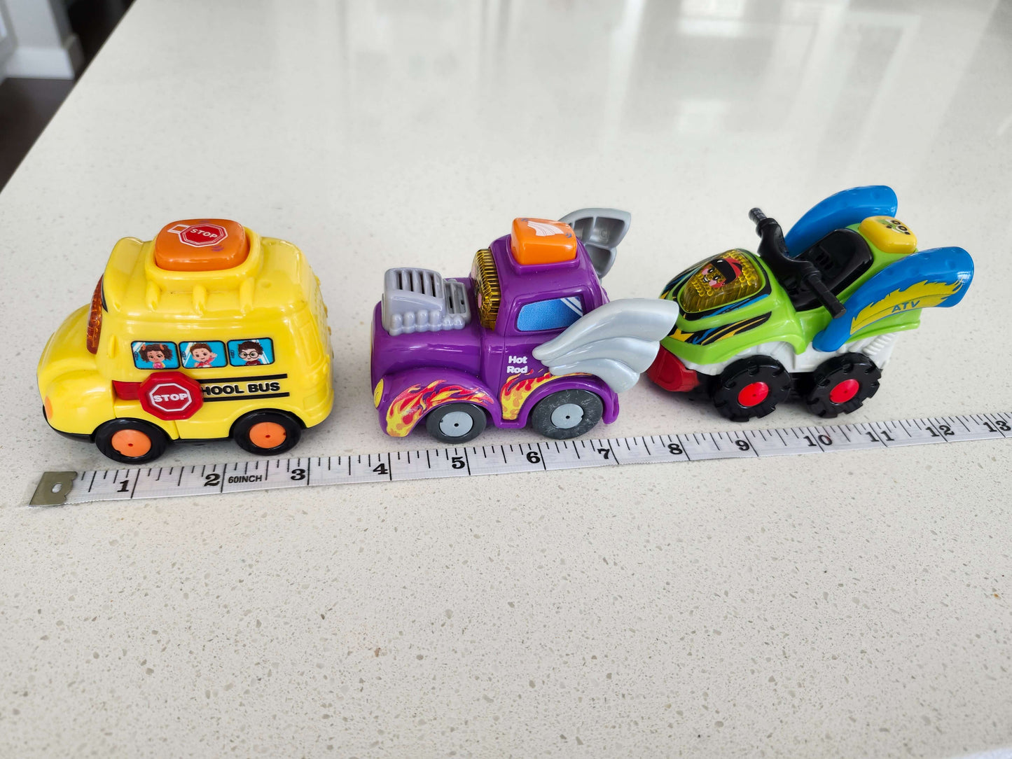 Vtech Go! Go! Smart Wheels Vehicle Bundle, VGUC