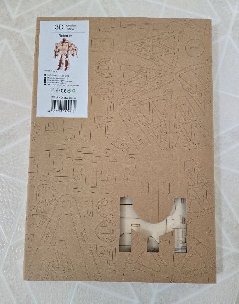 3D Wooden Puzzle - Robot (brand new in box)