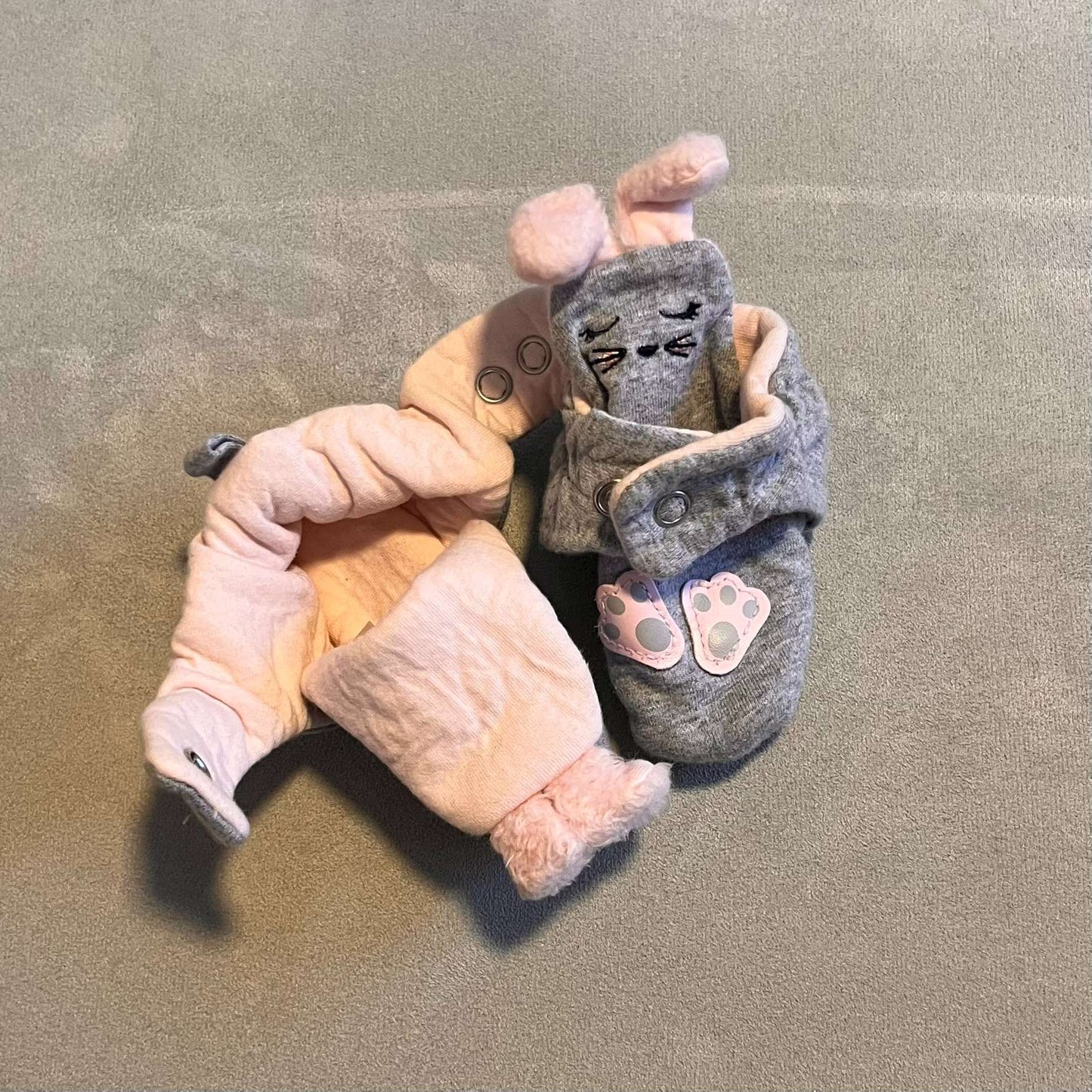 Bunny Slippers, Shoes 1 (Baby: 0-12 mth)