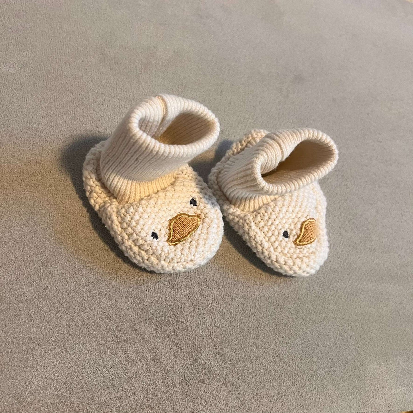 Newborn Duck Slippers, Shoes 1 (Baby: 0-12 mth)