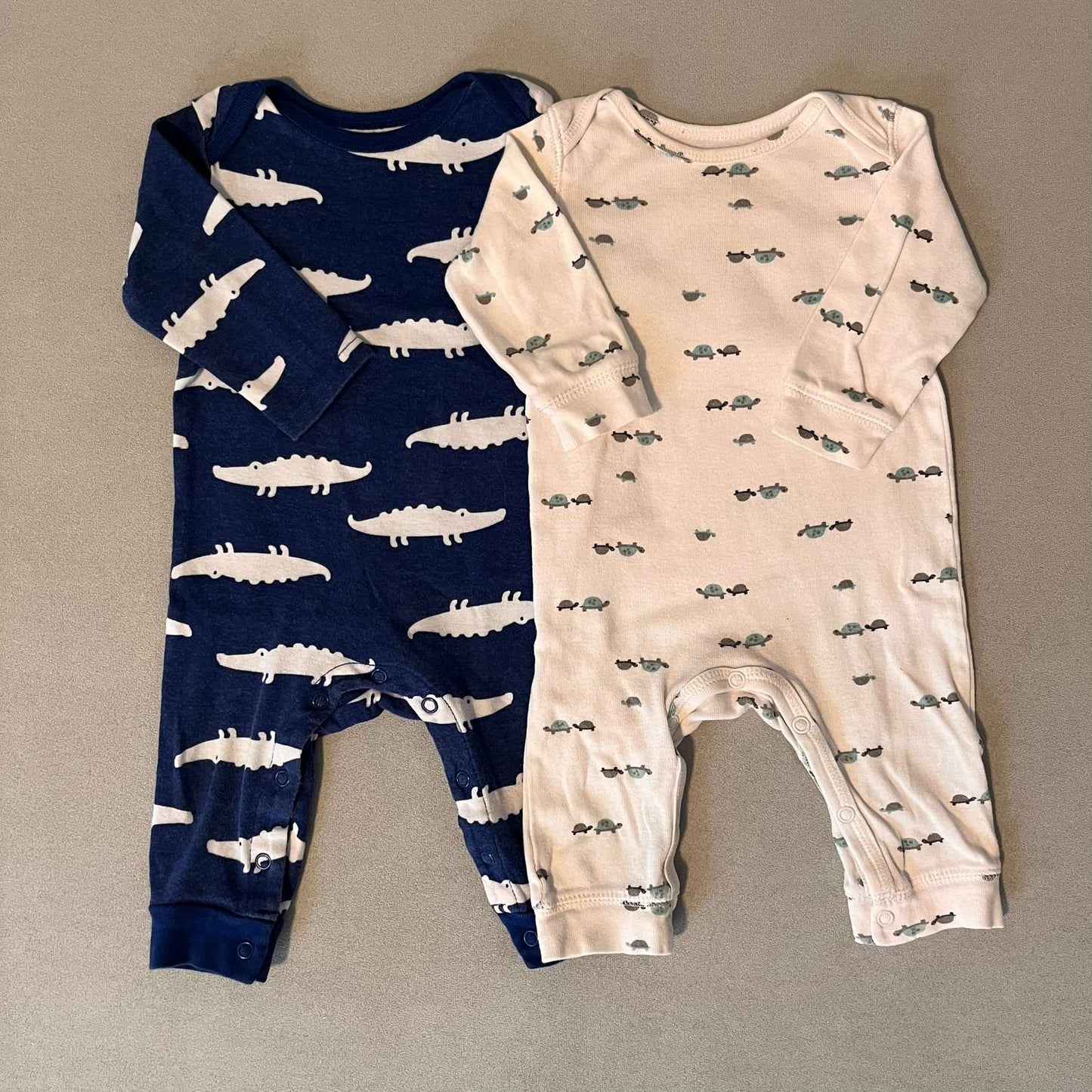 2 x 6mth Long Sleeves & Full Pant, Kids 6 Month (3-6M)