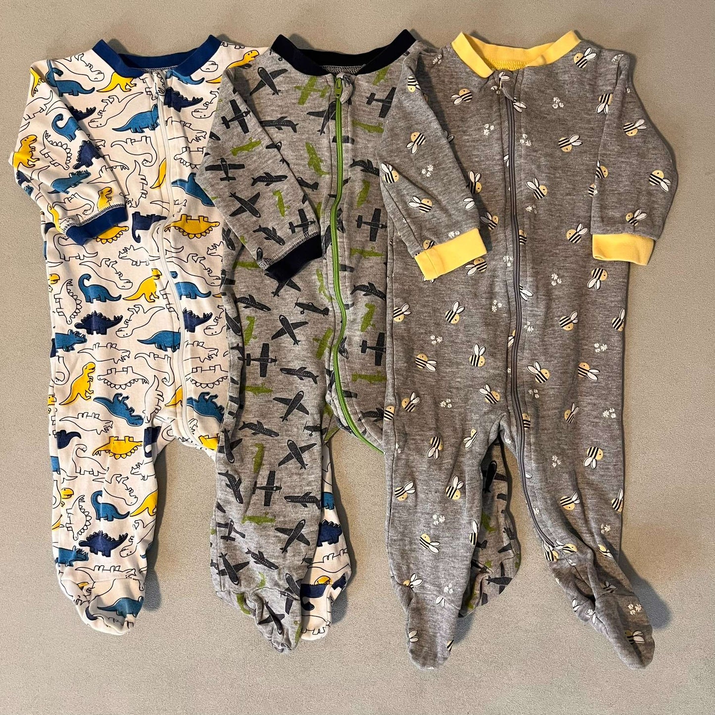 3 x 6mth Sleepers, Kids 6 Month (3-6M)
