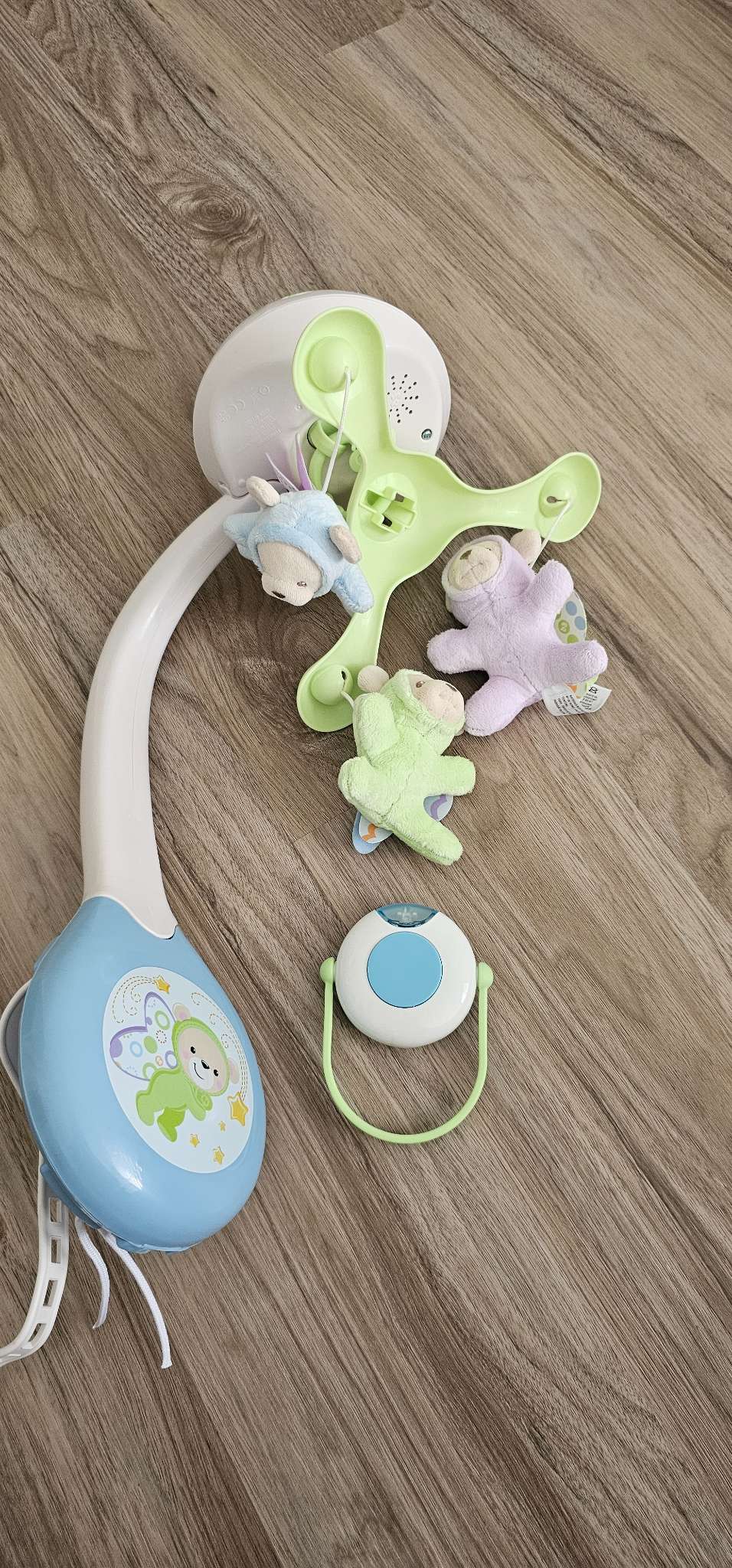 Fisher-Price 3-in-1 Projection Mobile, Butterfly Dreams, Baby Crib Toy with Light Projection
