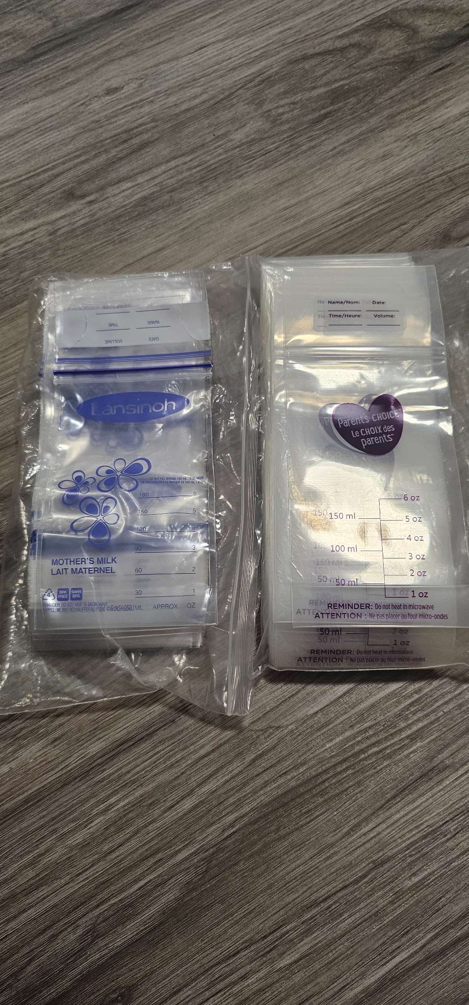 Breastmilk Bag