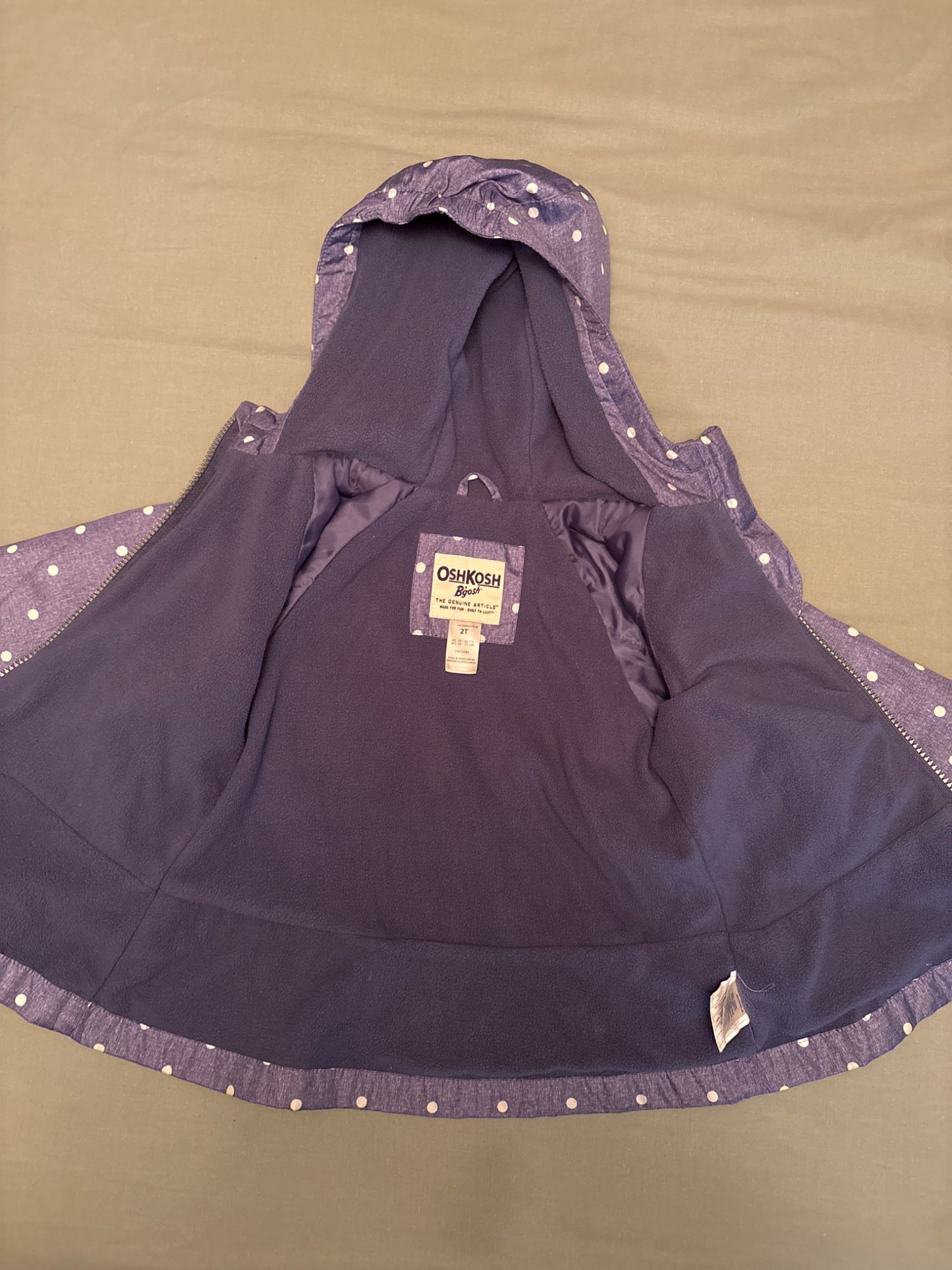 Girls rain coat