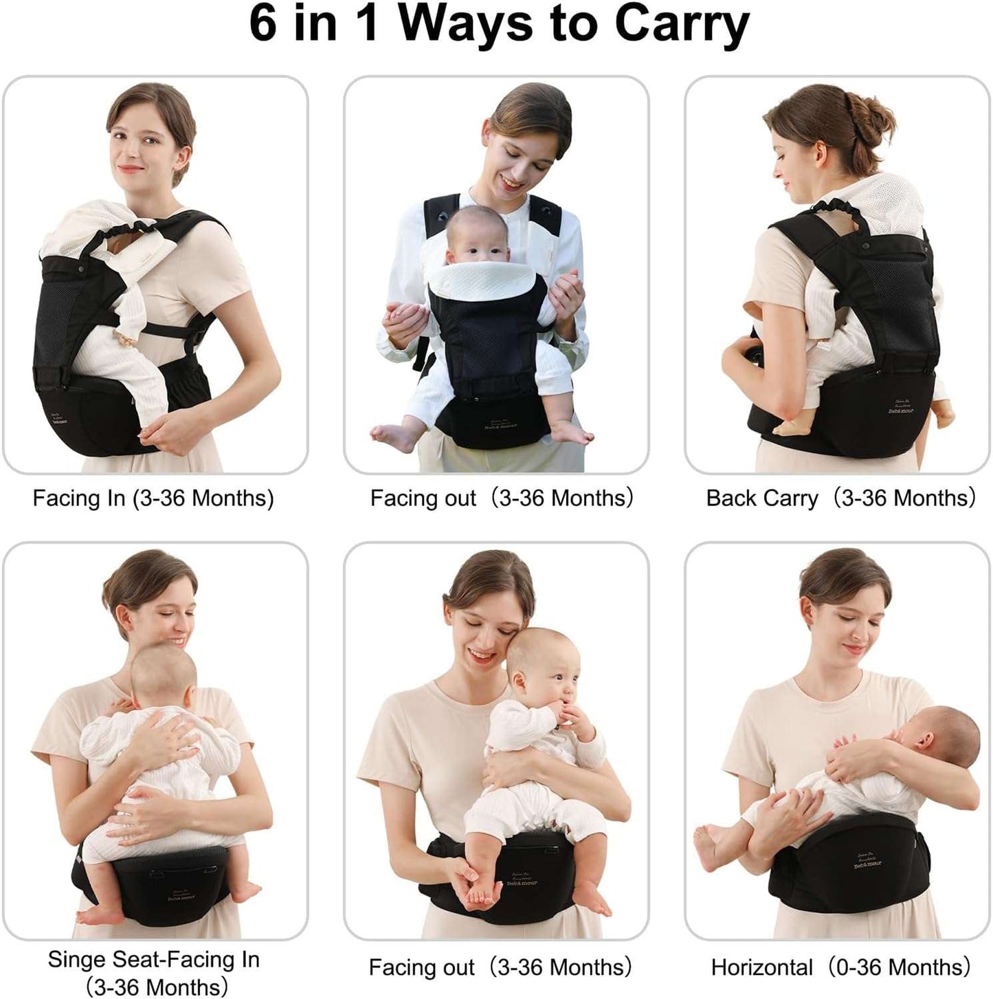 Bebamour Baby Carrier