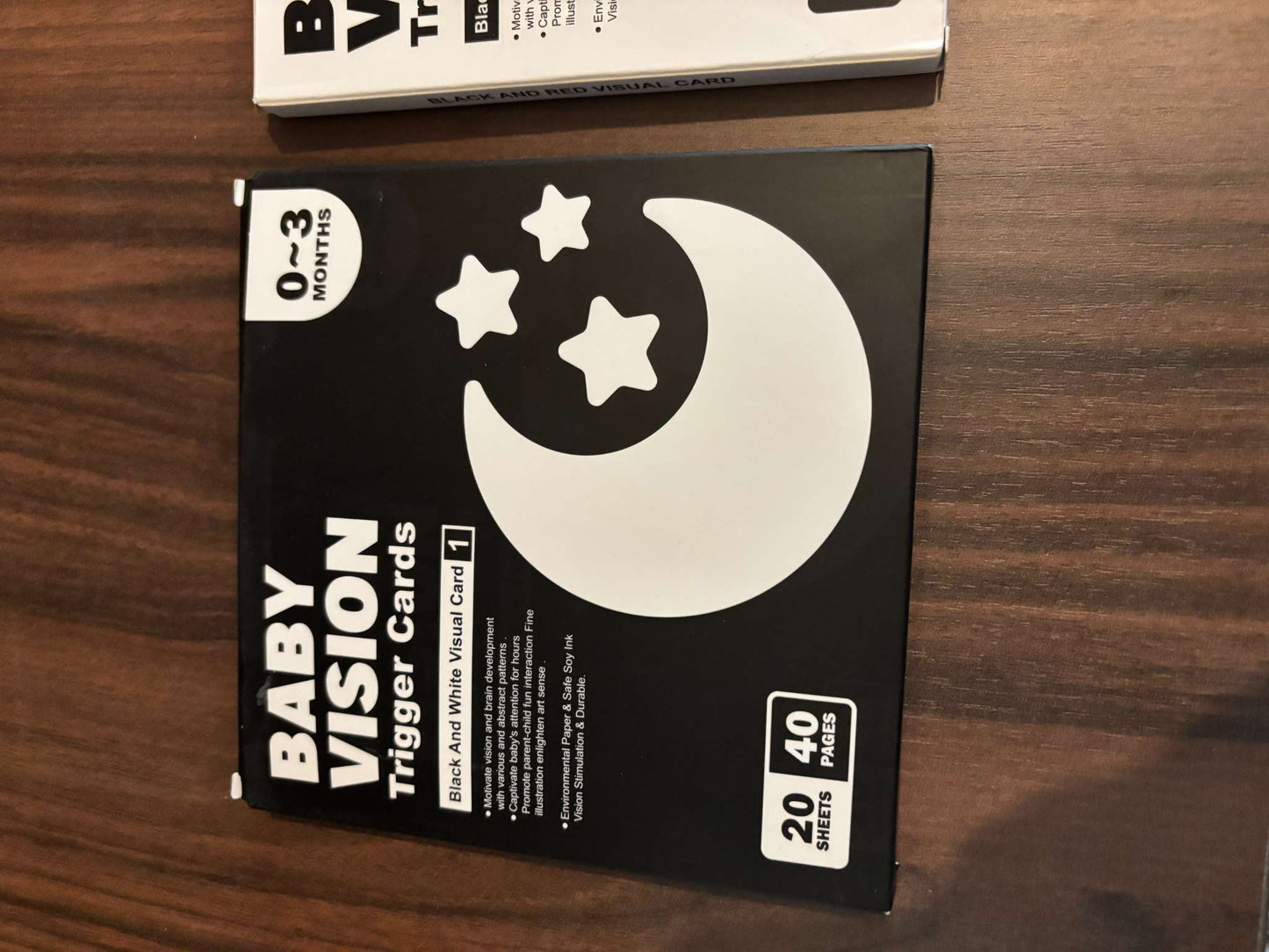 High Contrast Baby Flash Cards, 80 PCs 160 Page Black White Colorful Visual Stimulation Learning Activity Card for Babies Ages 0-3-6-9