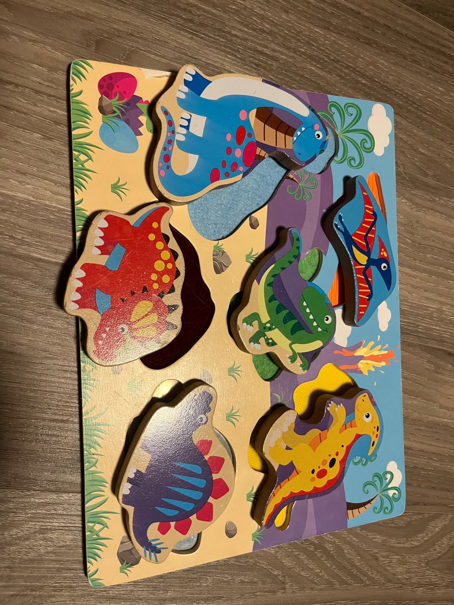 Dinosaur Wood Puzzle