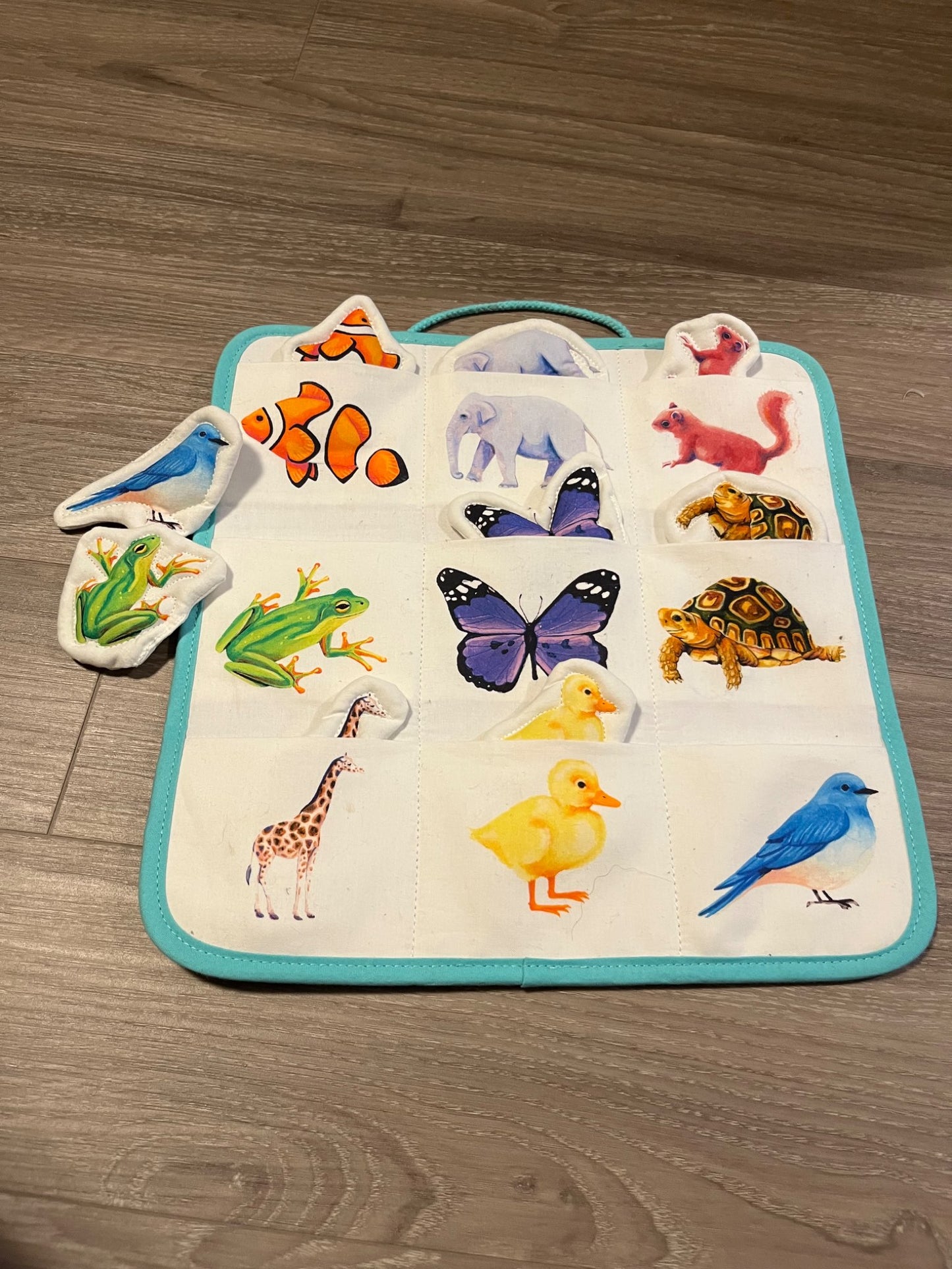 Quilted Critter Pocket Toy