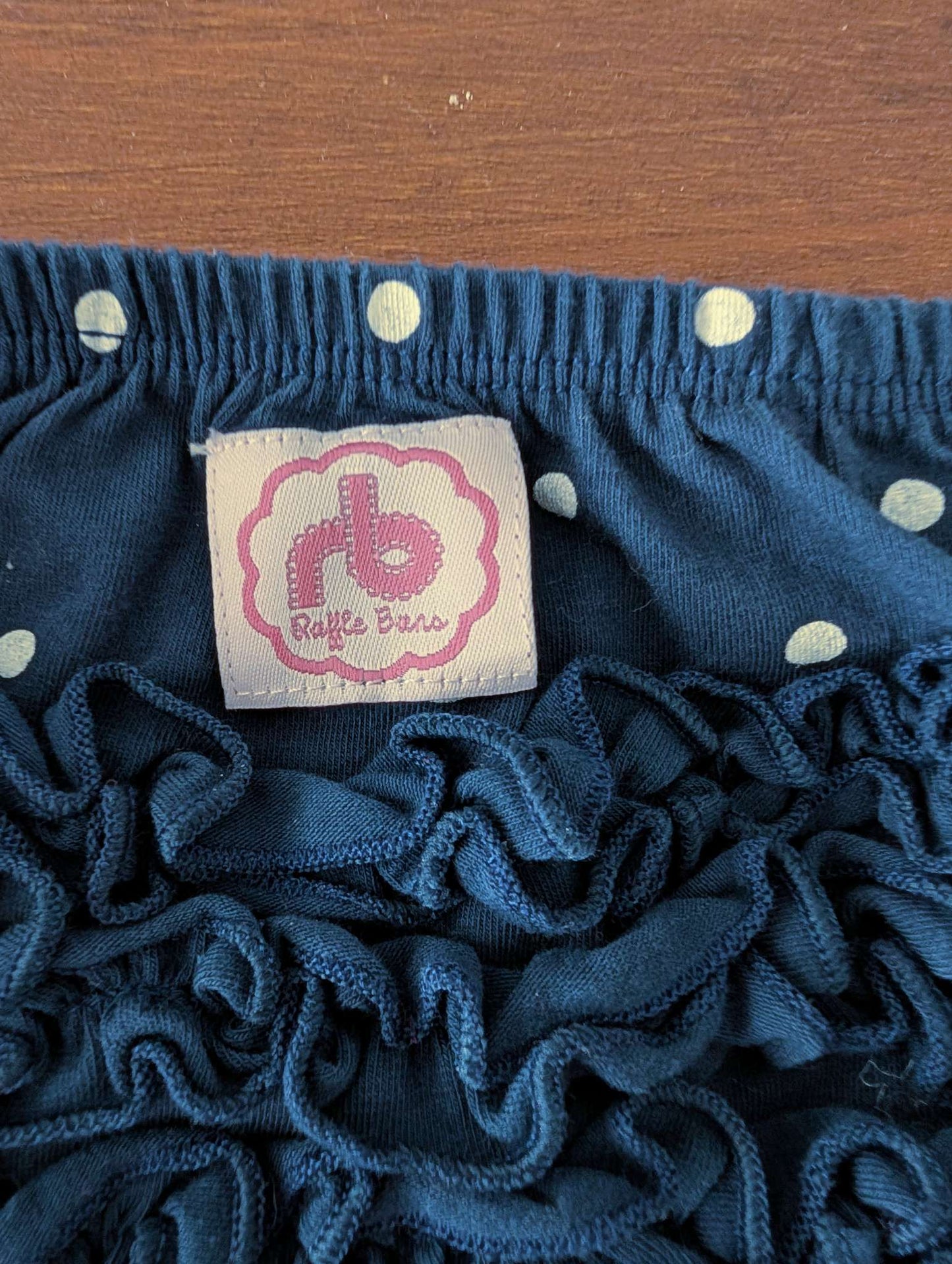 3-6 month Ruffle Buns diaper cover