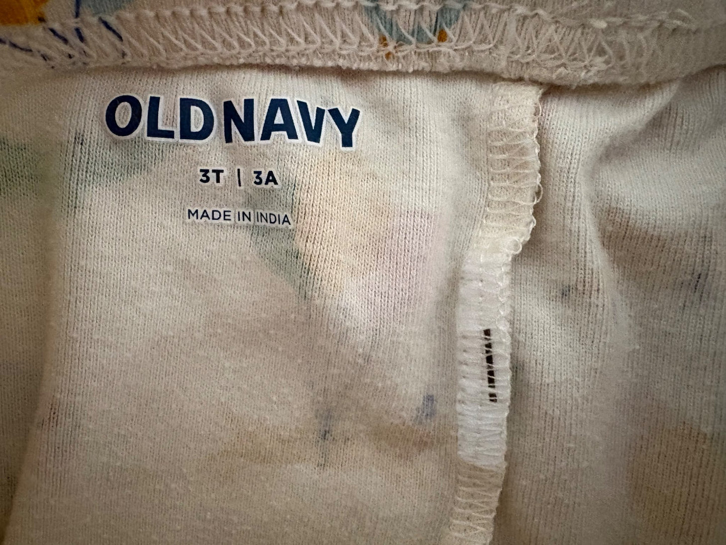 Old Navy Unisex Printed Snug-Fit Pajama Set for Toddler, Party Animal, 3T, Kids 3T