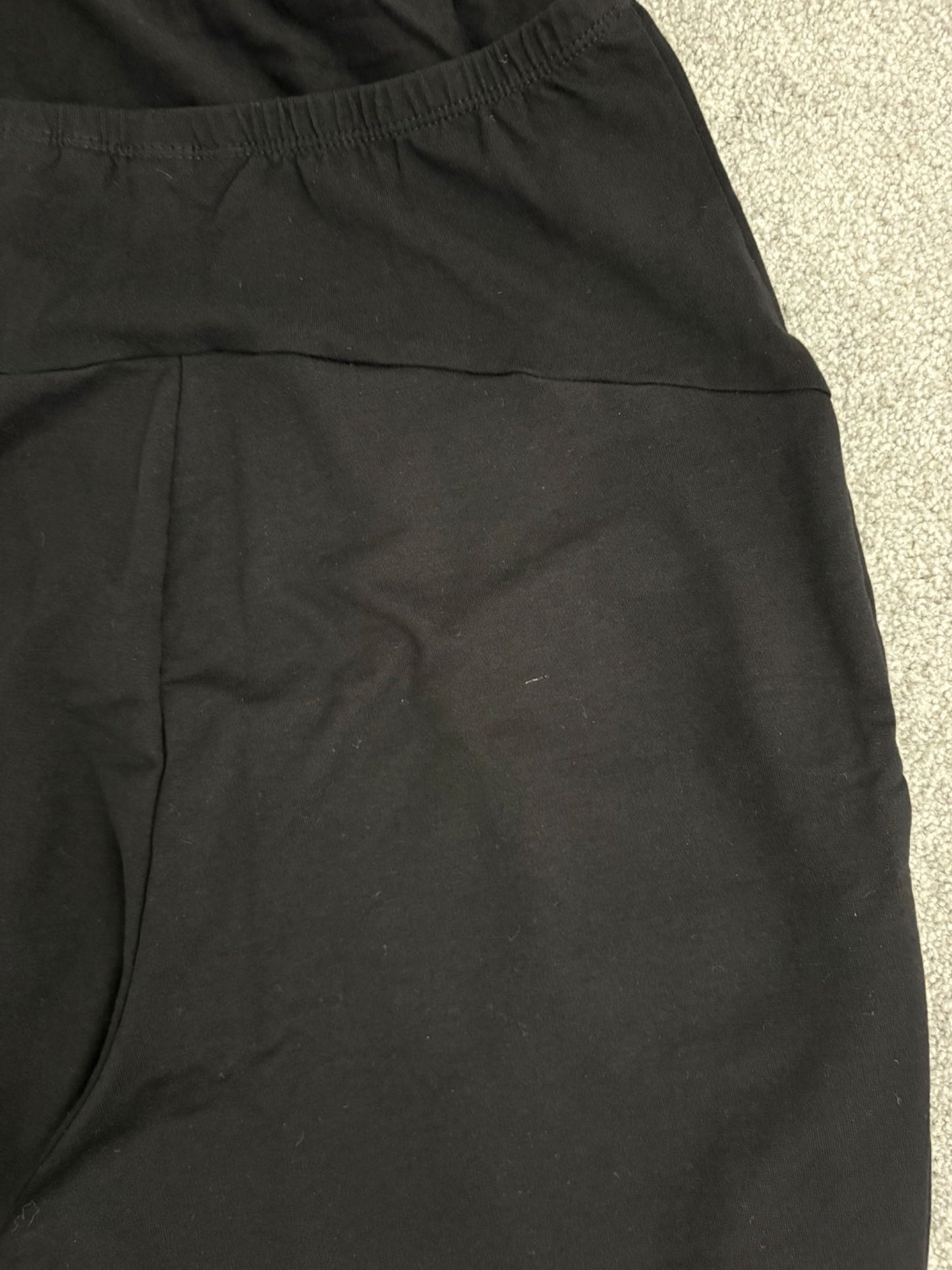 H&M MAMA Joggers, Black, Size M, Maternity M (8-10)